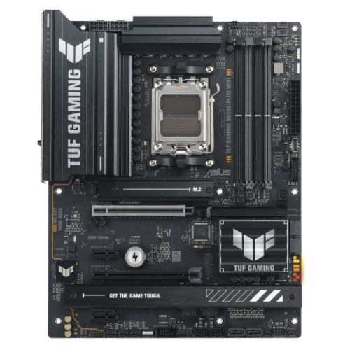 Asus TUF GAMING B650E-PLUS WIFI, AMD B650, AM5, ATX, 4 DDR5, HDMI, DP, Wi-Fi 6E, 2.5G LAN, PCIe5, RGB, 3x M.2