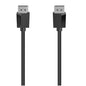 Hama DisplayPort 1.2 Cable, Male to Male, Ultra-HD 4K, 3 Metre