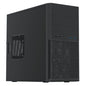 Vida Corporate Black Office Case with a 500W PSU, Micro ATX, 12cm Fan, Mesh Front