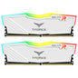 Team T-Force Delta RGB 32GB Kit (2 x 16GB), DDR4, 3600MHz (PC4-28800), CL18, XMP 2.0, DIMM Memory, White