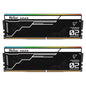 Netac Shadow II RGB Black 32GB Kit (2 x 16GB), DDR5, 6200MHz, CL32, AMD EXPO & Intel XMP 3.0, ECC, PMIC, DIMM Memory