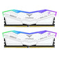 Team T-Force Delta RGB 32GB Kit (2 x 16GB), DDR5, 7200MHz (PC5-57600), CL34, ECC, AMD EXPO & XMP 3.0, PMIC, DIMM Memory, White
