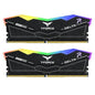 Team T-Force Delta RGB 32GB Kit (2 x 16GB), DDR5, 8000MHz (PC5-6400), CL38, ECC, AMD EXPO & XMP 3.0, PMIC, DIMM Memory, Black