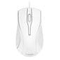 Hama MC-200 Wired Optical Mouse, 1000 DPI, USB, 3 Buttons, White