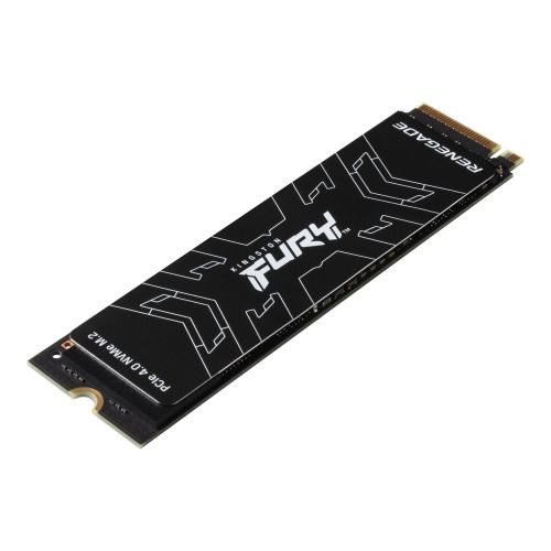 Kingston 2TB Fury Renegade Gen4 M.2 NVMe SSD, M.2 2280, PCIe4, 3D TLC NAND, R/W 7300/7000 MB/s, 1M/1M IOPS, Aluminium Heatspreader