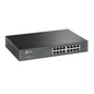 TP-LINK (TL-SF1016DS) 16-Port 10/100Mbps Unmanaged Desktop/Rackmount Switch, 13-inch Steel Case