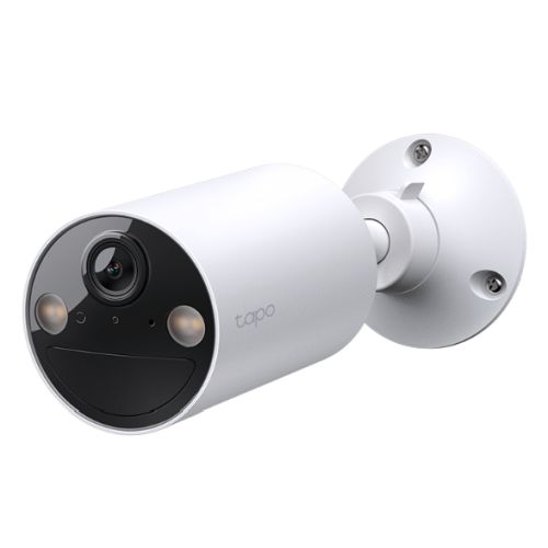 TP-LINK (TAPO C410) Smart Battery-Powered 2K Indoor/Outdoor Security Camera, 6400mAh Battery, Colour Night Vision, AI Detection, Alarms, 2-Way Audio, No Hub Required
